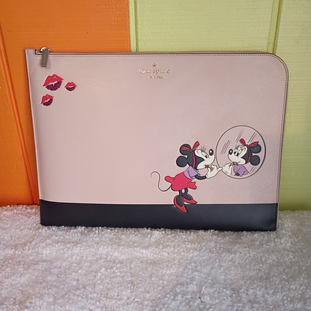 Kate Spade Pink Minnie Mouse Pouch